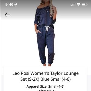 NWT Groupon 2 piece comfy cozy size small. I’m 5’6 135 fits perfectly